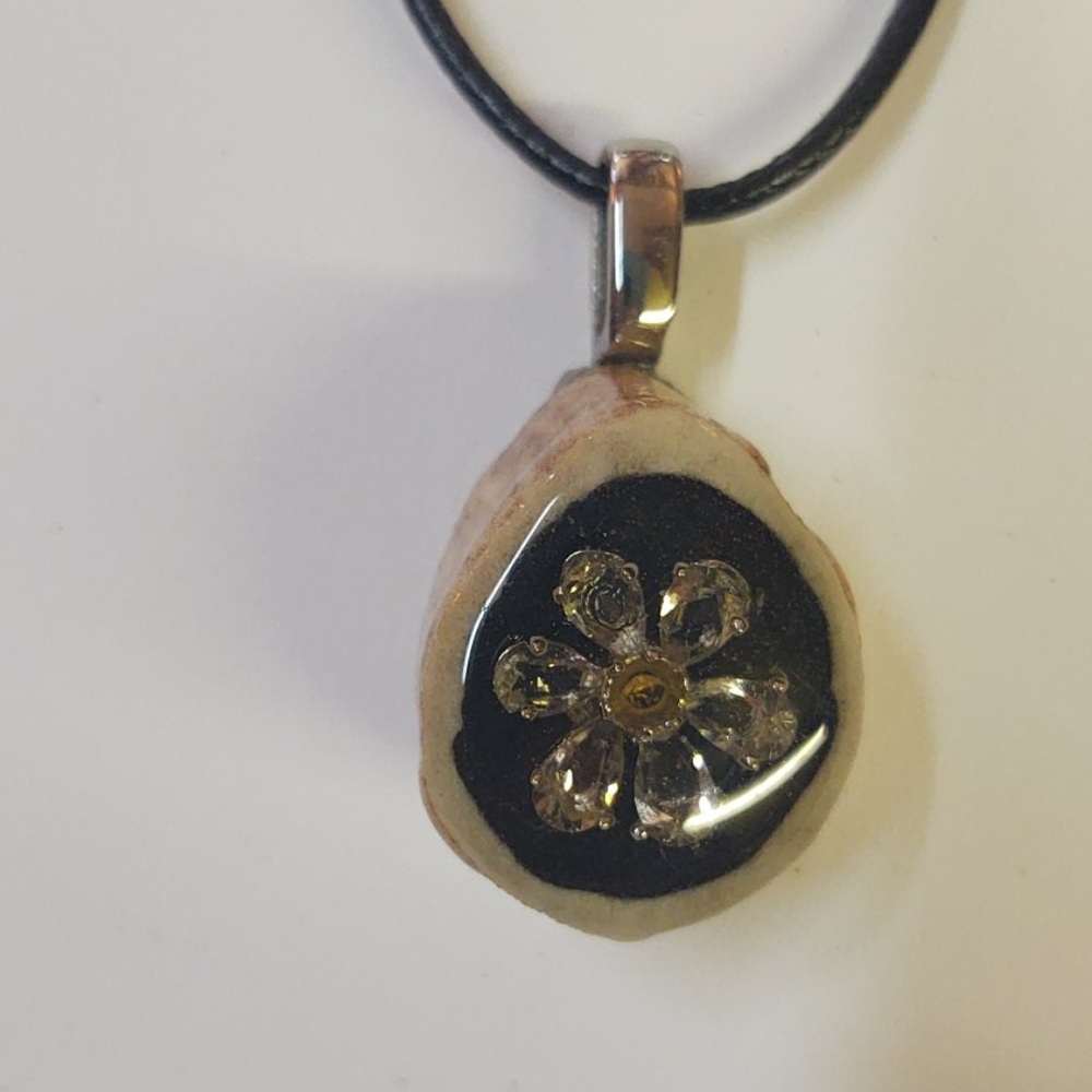 One of a kind taxidermy necklace